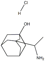 3-(1-aMinoethyl)-1-adaMantanol hydrochloride Structure