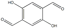 2,5-dihydroxyterephthalaldehyde Structure