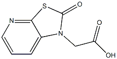2-(2-Oxothiazolo[5,4-b]pyridin-1(2H)-yl)acetic acid 구조식 이미지