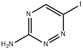 6-Iodo-1,2,4-triazin-3-aMine Structure