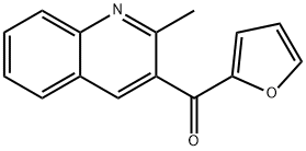 Furan-2-yl(2-Methylquinolin-3-yl)Methanone 구조식 이미지