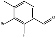 3-BroMo-2-fluoro-4-Methylbenzaldehyde 구조식 이미지