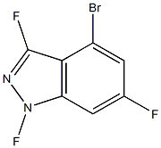 4-broMo-6-trifluoro-1H-indazole 구조식 이미지