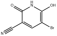 5-broMo-2,6-dihydroxynicotinonitrile Structure