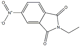 N-Ethyl-4-nitrophthaliMide 구조식 이미지