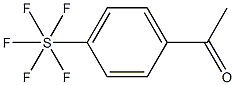 4'-(Pentafluorothio)acetophenone, 97% 구조식 이미지