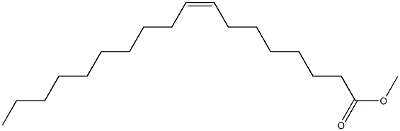 8(Z)-Octadecenoic acid Methyl Ester 구조식 이미지
