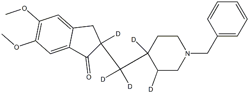 도네페질-d5 구조식 이미지