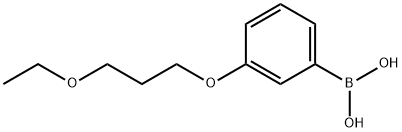 (3-(3-ethoxypropoxy)phenyl)boronic acid Structure