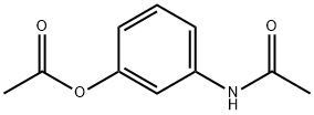 3-acetaMidophenyl acetate 구조식 이미지