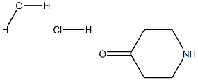 4-piperidione HCl H2O 구조식 이미지