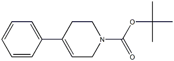 tert-butyl 4-phenyl-5,6-dihydropyridine-1(2H)-carboxylate Structure