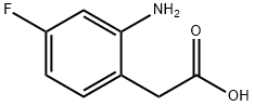 2-(2-aMino-4-fluorophenyl)acetic acid 구조식 이미지