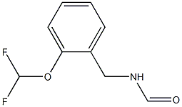 N-(2-(difluoroMethoxy)benzyl)forMaMide Structure