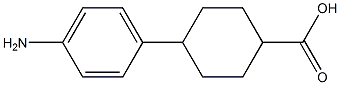 4-(4-AMino-phenyl)-cyclohexanecarboxylic acid Structure