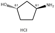 (1S,3S)3aMinocyclopentan1ol hydrochloride 구조식 이미지