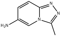 3-Methyl-[1,2,4]triazolo[4,3-a]pyridin-6-aMine 구조식 이미지