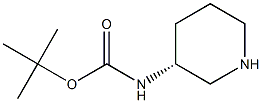 3-AMino-R-(-)-BOC-piperidine Structure