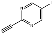 2-Ethynyl-5-fluoro-pyriMidine 구조식 이미지