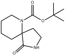 tert-butyl 1-oxo-2,6-diazaspiro[4.5]decane-6-carboxylate Structure