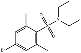 4-broMo-N,N-diethyl-2,6-diMethylbenzenesulfonaMide Structure