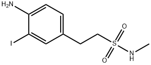 2-(4-AMino-3-iodophenyl)-N-MethylethanesulfonaMide Structure