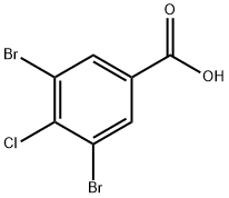 Methyl 3,5-dibroMo-4-chlorobenzoate 구조식 이미지