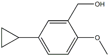 (5-cyclopropyl-2-Methoxyphenyl)Methanol Structure