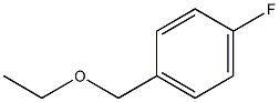 1-EthoxyMethyl-4-fluoro-benzene Structure