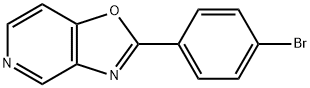 2-(4-broMophenyl)oxazolo[4,5-c]pyridine Structure