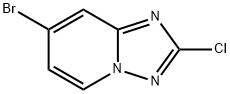 7-BroMo-2-chloro-[1,2,4]triazolo[1,5-a]pyridine 구조식 이미지