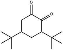 3,5-Di-tert-butylcyclohexane-1,2-dione 구조식 이미지