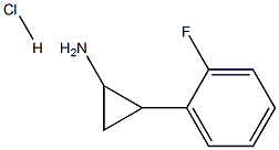 2-(2-fluorophenyl)cyclopropanamine HCl 구조식 이미지