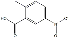 5-nitro-2-Methyl benzoic acid Structure