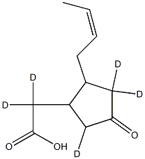 Jasmonic-d5 Acid 구조식 이미지