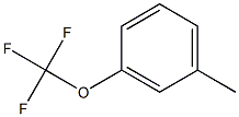 3-(TRIFLUOROMETHOXY)TOLUENE Structure