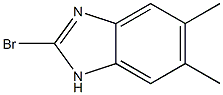 2-broMo-5,6-diMethyl-1H-benzo[d]iMidazole 구조식 이미지