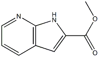 7-Azaindole-2-carboxylic acid Methyl ester 구조식 이미지