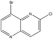8-broMo-2-chloro-1,5-naphthyridine 구조식 이미지