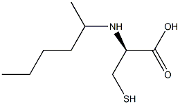 S-Hexyl-D-cysteine 구조식 이미지