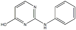 2-(phenylaMino)pyriMidin-4-ol Structure