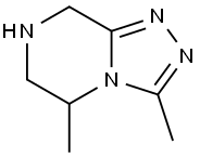 3,5-diMethyl-5,6,7,8-tetrahydro-[1,2,4]triazolo[4,3-a]pyrazine 구조식 이미지