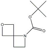 tert-butyl 6-oxa-1-azaspiro[3.3]heptane-1-carboxylate Structure