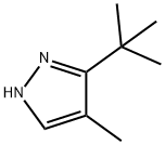 3-(tert-Butyl)-4-Methyl-1H-pyrazole Structure