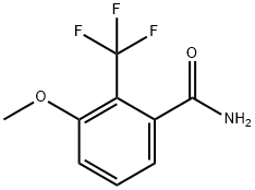 3-Methoxy-2-(trifluoroMethyl)benzaMide, 97% Structure