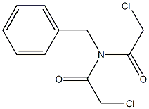 N-Benzyl-2-chloro-N(chloroacetyl)acetaMide 구조식 이미지