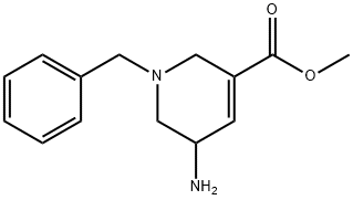 Methyl 5-aMino-1-benzyl-1,2,5,6-tetrahydropyridine-3-carboxylate Structure