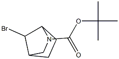 tert-butyl 7-broMo-2-aza-bicyclo[2.2.1]heptane-2-carboxylate 구조식 이미지