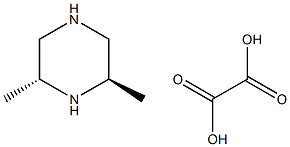 Piperazine, 2,6-diMethyl-, (2R,6R)- oxalate Structure