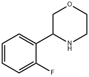 3-(2-fluorophenyl)Morpholine 구조식 이미지